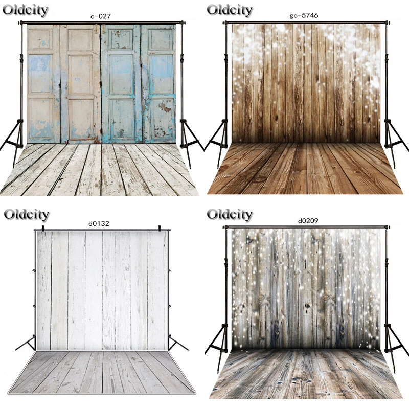 Vintage Large Wooden Panel Photography Background Wooden Board Studio Backdrops - Image 3 of 4