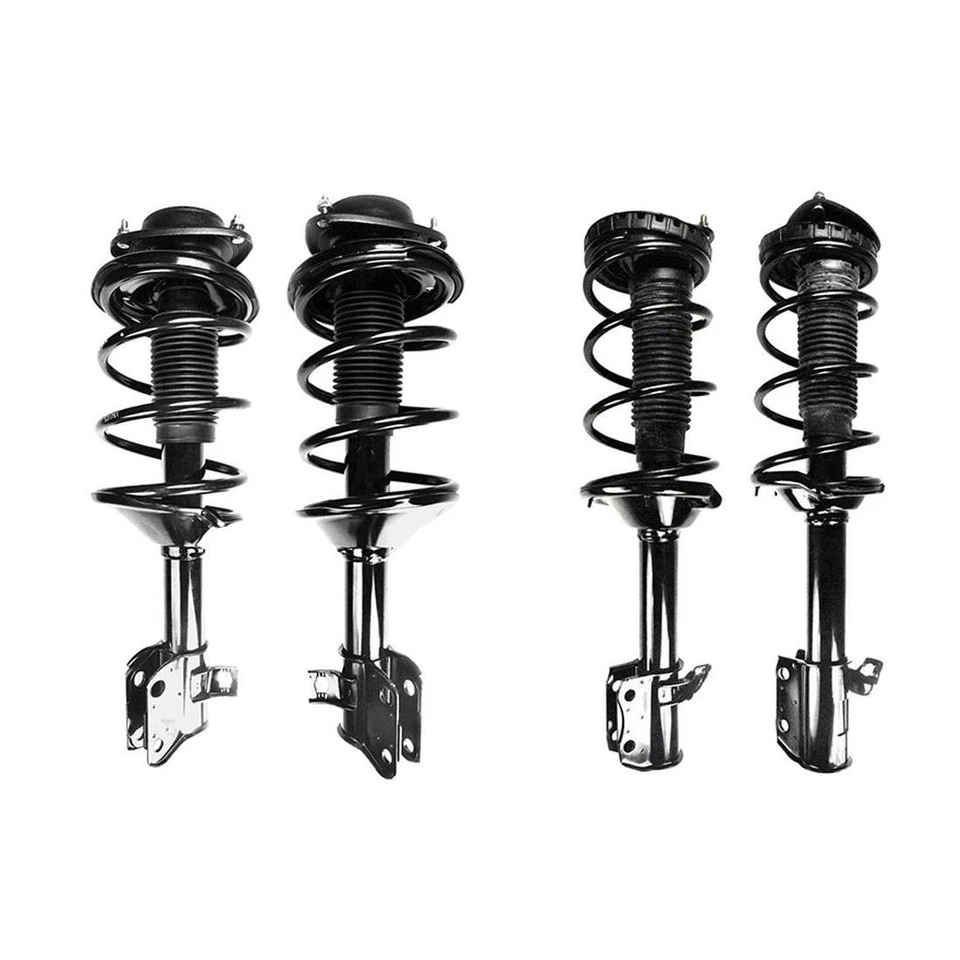 Conjunto completo de puntal delantero y trasero FCS cargado para Subaru Legacy 1998-1999 AWD Foto 2 de 4