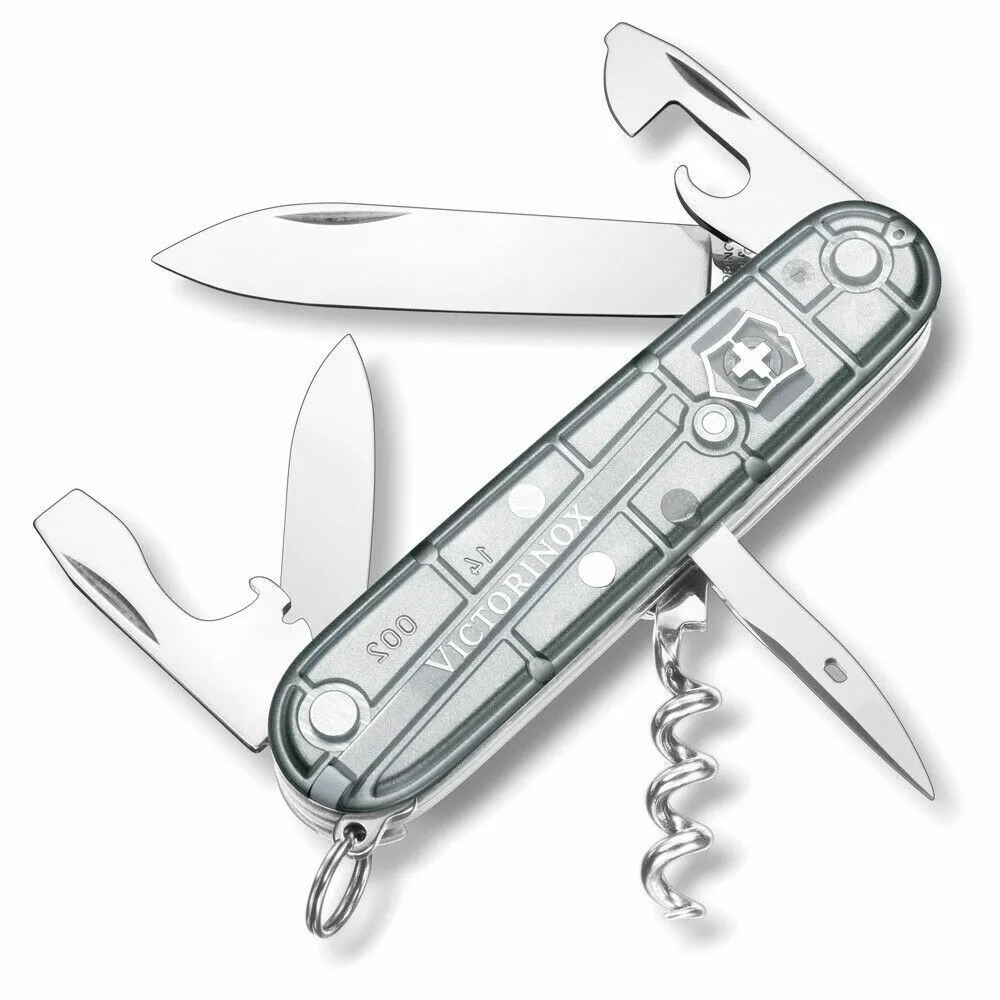 Victorinox Spartan Silvertech Swiss Army Knife Pocket Knife - 12