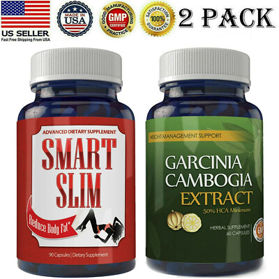 Smart Slim Weight Management & Garcinia Cambogia Metabolism Support 60 Capsules