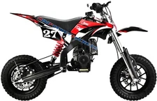 Mini Dirt Bikes for Kids & Adults | 40cc Gas-Powered Motocross Bike | 25+ MPH