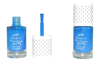 Nagellack - P2 - 040 active blue 8ml Match Point beauty