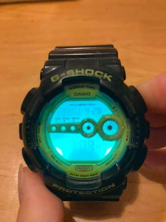 Casio G-shock GD-100SC-1JF Digital Lime Green Crazy Colors Casio G-shock GD-100SC-1JF Digital Lime Green Crazy Colors