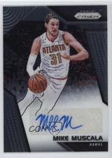 2017-18 Panini Prizm Signatures Mike Muscala #SG-MM Auto je7