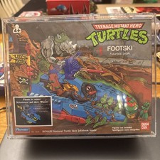 CAS 80 EUROPEAN 1989 Playmates/Bandai Footski TMNT veicolo SIGILLATO con certificato di autenticità!