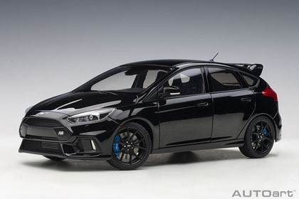AUTOart Ford Focus RS Mk3 2016 Shadow Black 72952