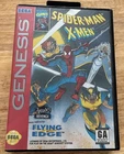 VTG 1993 Sega Genesis Spider-man X-Men Flying Edge CIB game w manual pre-owned