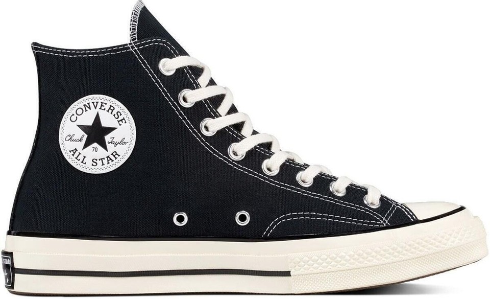 Converse Chuck 70 Vintage Canvas High Black for Sale