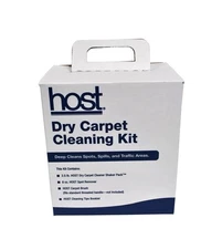 HOST Dry Carpet Cleaning Kit 2.5 lb No Water Needed Pet Safe New