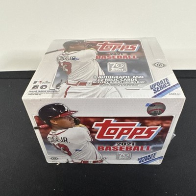 2021 Topps Update Hobby Jumbo Box SEALED 1 Auto/2 Relic + 2 Silver Packs QTY