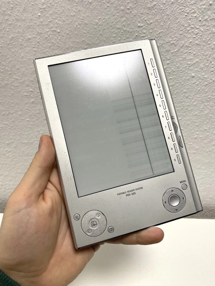 Sony PRS-505 E-Book Reader Silber / Portable Reader System / Defekt / Lesen ✅ - Bild 3 von 4