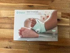 Owlet Dream Sock Smart Baby Monitor Mint FDA Cleared