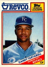 1988 Topps Revco League Leaders Danny Tartabull #26 Kansas City Royals