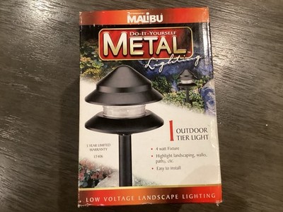 Intermatic Malibu LT406 Landscape 4W Low Voltage Metal Tier Light Fixture New