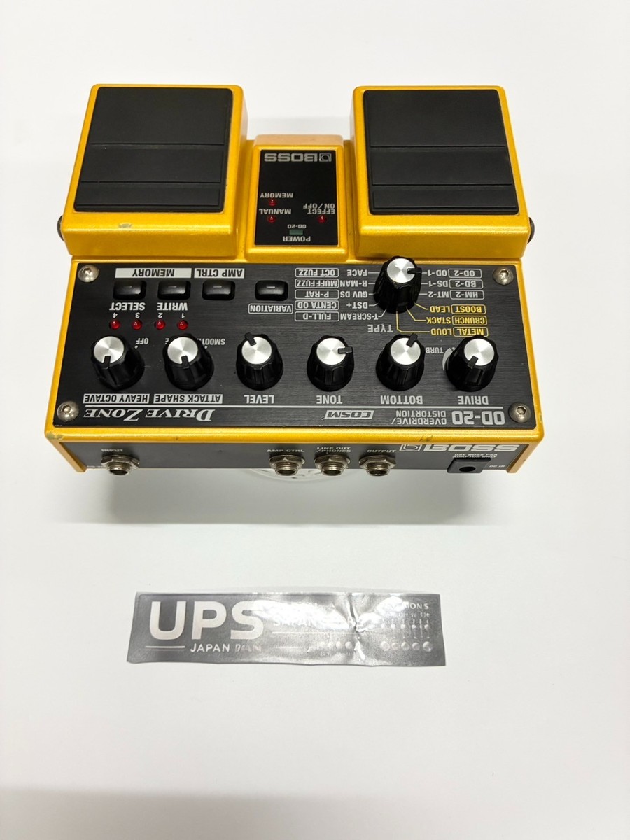 Boss OD-20 Distortion Guitar Effect Pedal for sale online | eBay