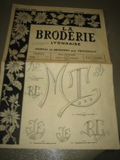 la broderie lyonnaise nummer 1207 sep 1962