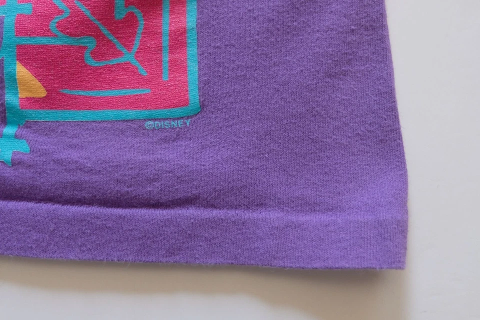 CAMISETA DE PROMOCIÓN DE PELÍCULA 100 % ALGODÓN HECHA EN EE. UU. POCAHONTAS AÑOS 90 DISNEY DE COLECCIÓN JUVENIL TALLA S Foto 4 de 4