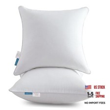 18"x18" Pillow Inserts Set of 2 - Throw Pillow 18x18 Inch Pack of 2 