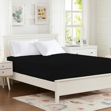 Microfiber Fitted Sheet Only Ultra Soft 14" Deep Pocket Hotel Quality Bed Sheet.