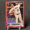 2022 Topps Chrome Logofractor Edition #91 Aaron Ashby RC Red #’d/ 5 - Brewers