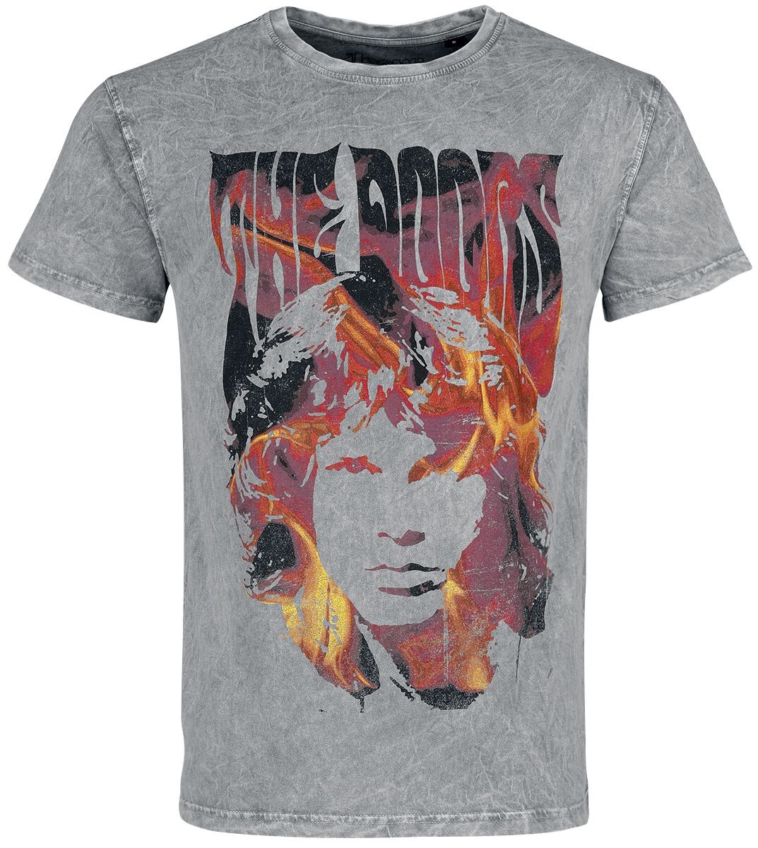Футболка The Doors Herren Jim On Fire grau Band-Товар группы 7490₽
