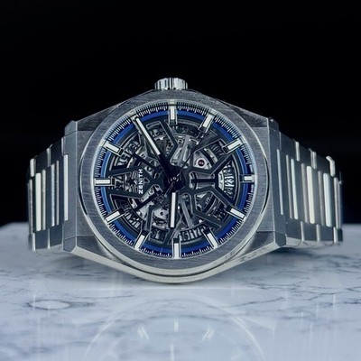 Zenith Defy Skeleton Men's Watch - 95.9000.670/78.M9000 Box And Papers