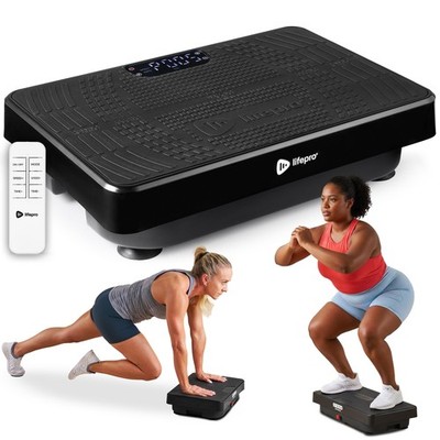 Vibration Plate Exercise Machine 120 Speeds Ultra Compact LifePro VibraNano Mini