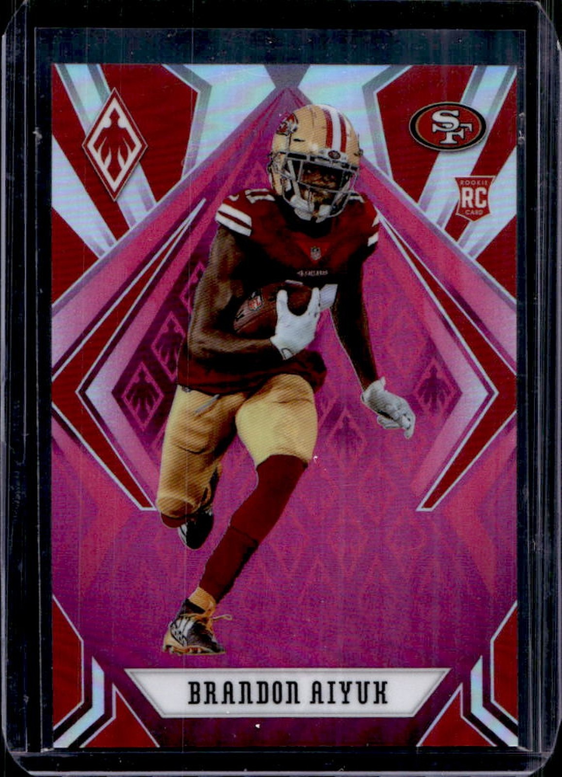2020 Panini Phoenix Brandon Aiyuk RC Pink Rookie #/199 49ers