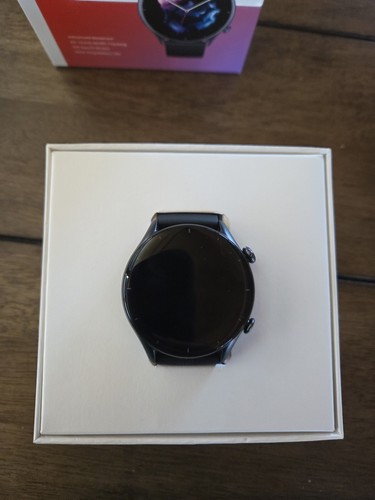 Amazfit GTR 3 45.8mm Aluminum Case with Silicone Band Smart Watch - Thunder Gray - Zdjęcie 3 z 9