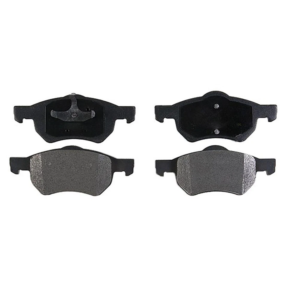 Element3 almohadillas metálicas delanteras y zapatos traseros para Chrysler Town & Country 2002-2004 Foto 3 de 4