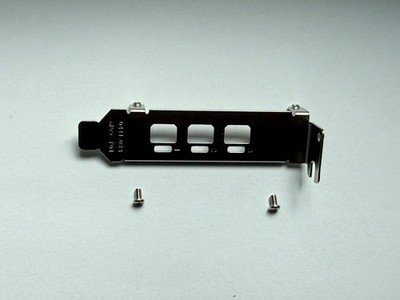 Low profile bracket for Nvidia Quadro T400 P400 graphics card