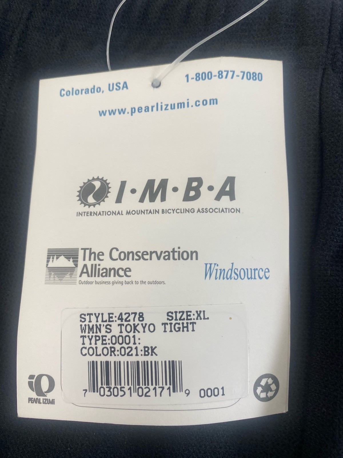 Women’s Pearl Izumi Black Softshell Cycling Workout Sweat Pants Size XL 34 X 32