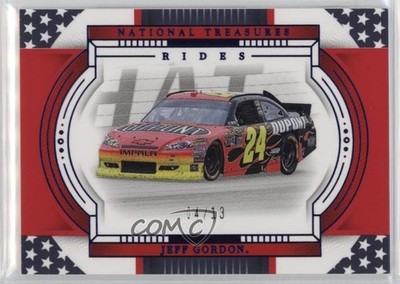 2024 Panini National Treasures Rides Stars & Stripes /13 Jeff Gordon #78 HOF f9s