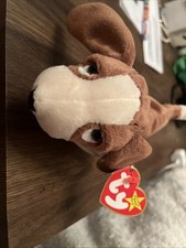 Ty Beanie Baby - TRACKER the Basset Hound Dog (CTags) 7