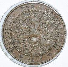 Netherlands 1903 2 1/2 Cents 291402 combine shipping