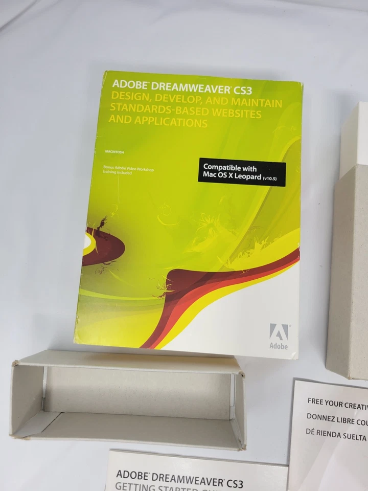 Adobe Dreamweaver CS3 for Mac OS X Leopard  Disc - Image 4 of 4