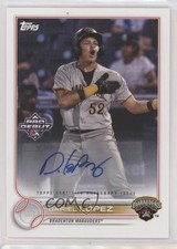 2022 Topps Pro Debut Auto Dariel Lopez #PD-25 Auto 0h29
