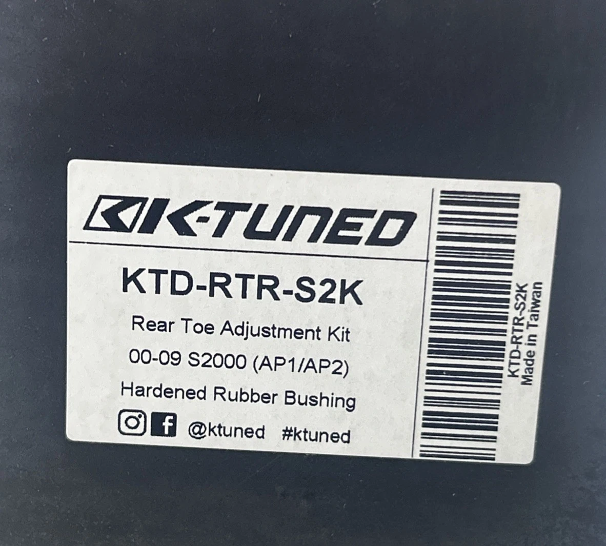 K-Tuned Rear Toe Adjustment Kit KTD-RTR-S2K photo 4