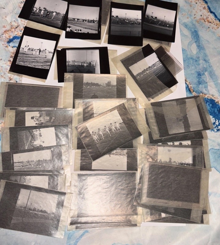Vintage Football Photos & Negatives 1940s–60s