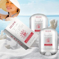 2pcs Bio Sun Stick - Facial Sunscreen - Hydrating  Soothing Moisturizer For All