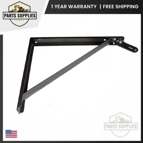 WM24D-B Schaefer Black Adjustable Stainless Steel Wall Mount for 24" Fan