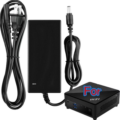AC Adapter For MSI Cubi 5 12M-027US Mini PC w/Cord Power Supply Mains