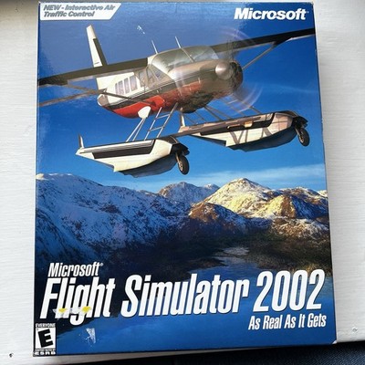 Microsoft Flight Simulator 2002 for Windows Flight Simulation English untested