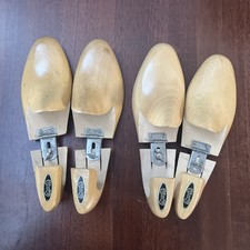 Lot Of 2 Carroll  Co Wooden Shoe Trees 9D Mackay 11 To 12 Inches