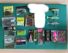 MegaBass Raid Japan & Gary Deps 77Piece Fishing Lure Set Hard Baits