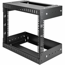 StarTech 8U Open Frame Wall Mount Equipment R...