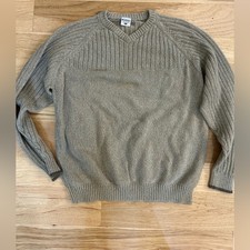 Men's XL Columbia cable knit sweater