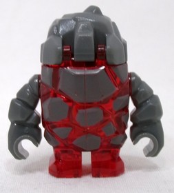 LEGO Power Miners Sets 8961 8956 Meltrox Red Rock Monster Minifigure pm003