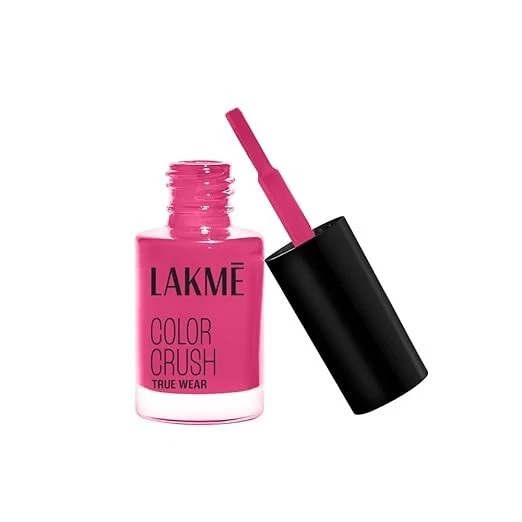 Lakme True Wear Color Crush Nail Color Glossy Finish - Crush 108, 6 Ml