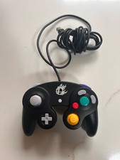 Nintendo OEM GameCube black Super Smash Bros edition controller DOL-003